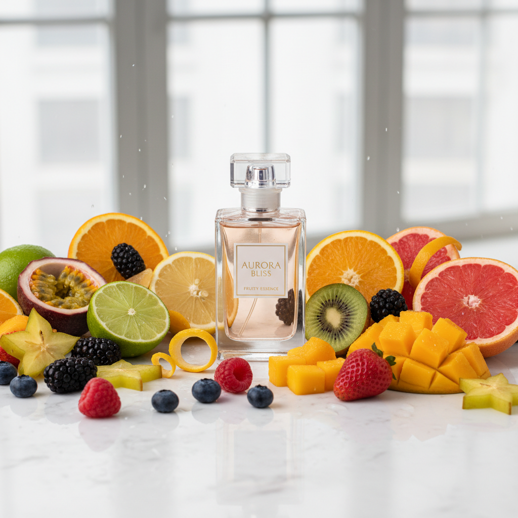 Fruity perfume notes