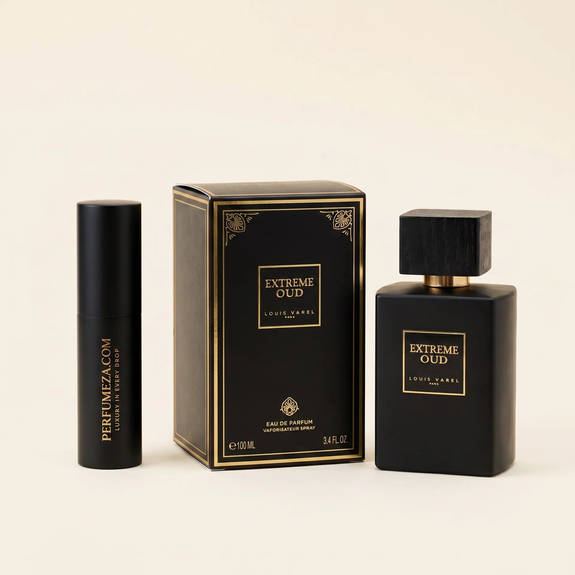 Louis VarelLouis Varel Extreme Oud Unisex Eau de Parfum – 10mlPerfumeza