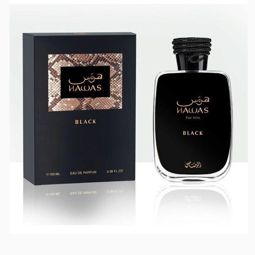 Rasasi HawasRasasi Hawas Zwart Eau de Parfum – 10mlvivadelux